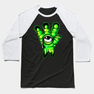 Alien Hand color Baseball T-Shirt